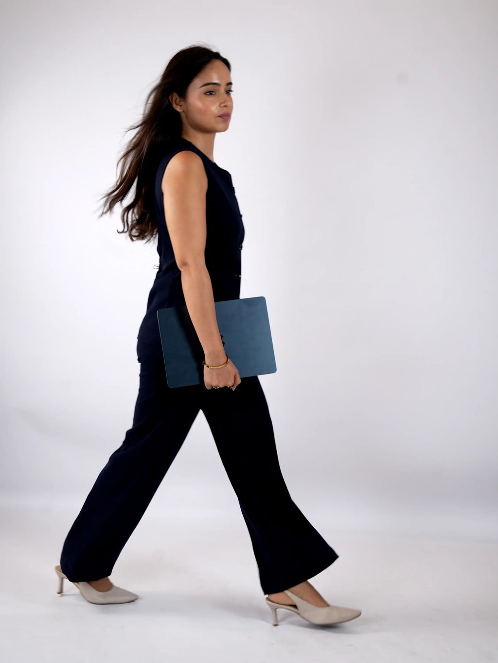The Navy Vest Set