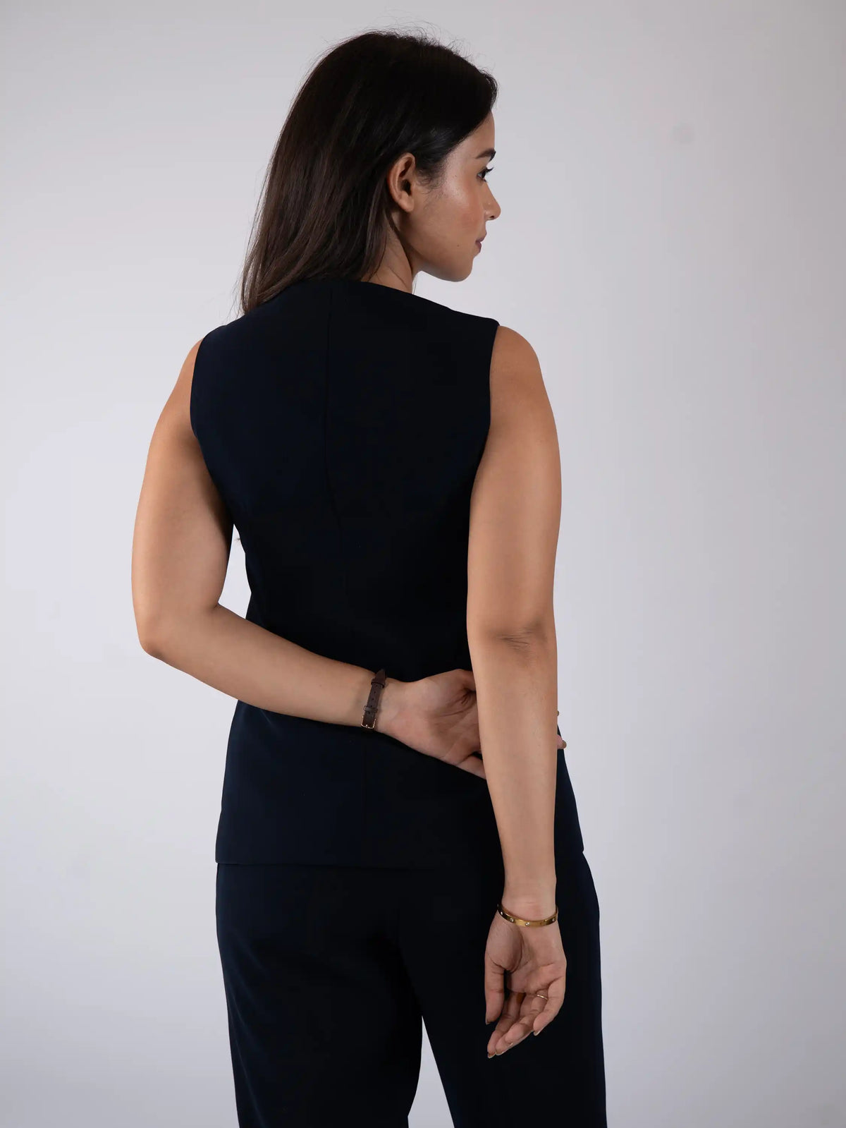 The Navy Vest Set