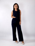 The Navy Vest Set