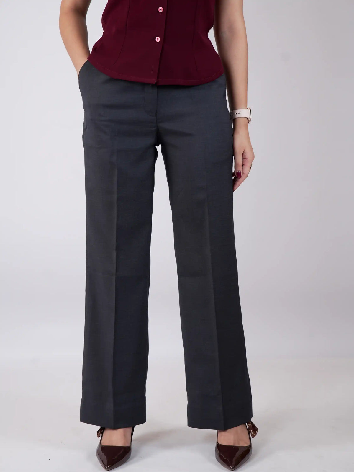 The Tailored Grey Italian Trousers