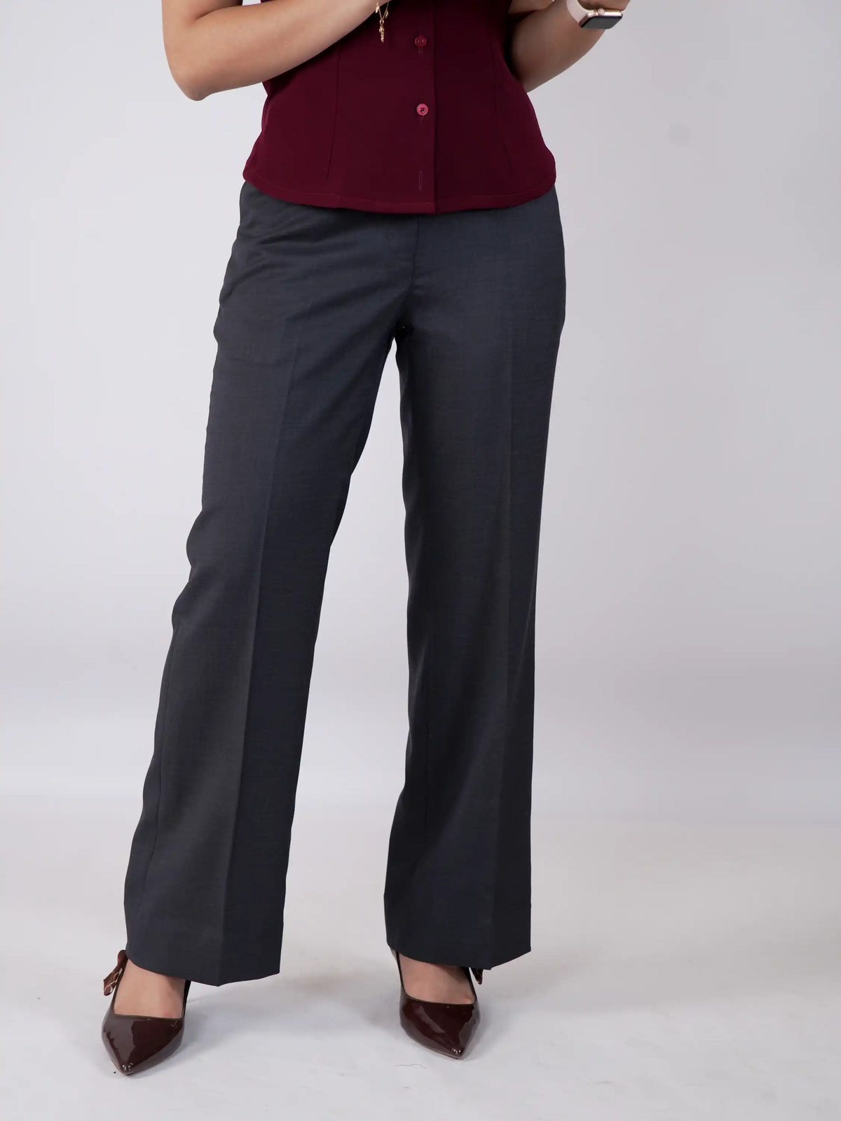 The Tailored Grey Italian Trousers