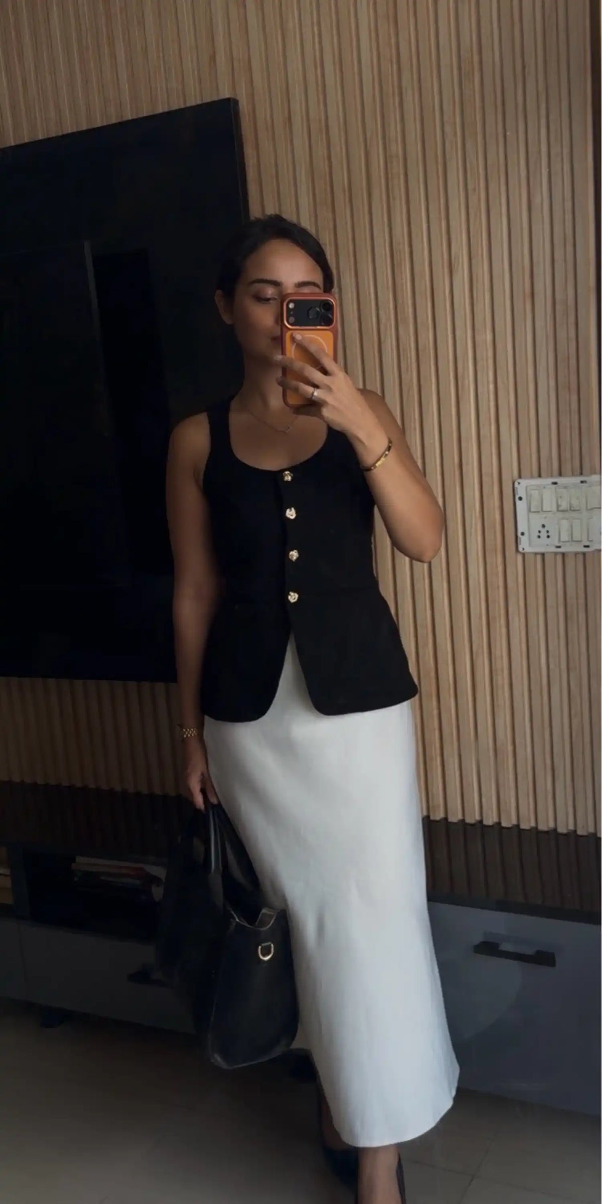 The Tailored Black Vest